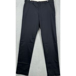 J.Crew Pants Mens 34X36 Ludlow Dark‎ Blue 3XDry Khakis Chino Slim Flat Front NEW